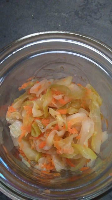 Illustration for article titled I made sauerkraut!